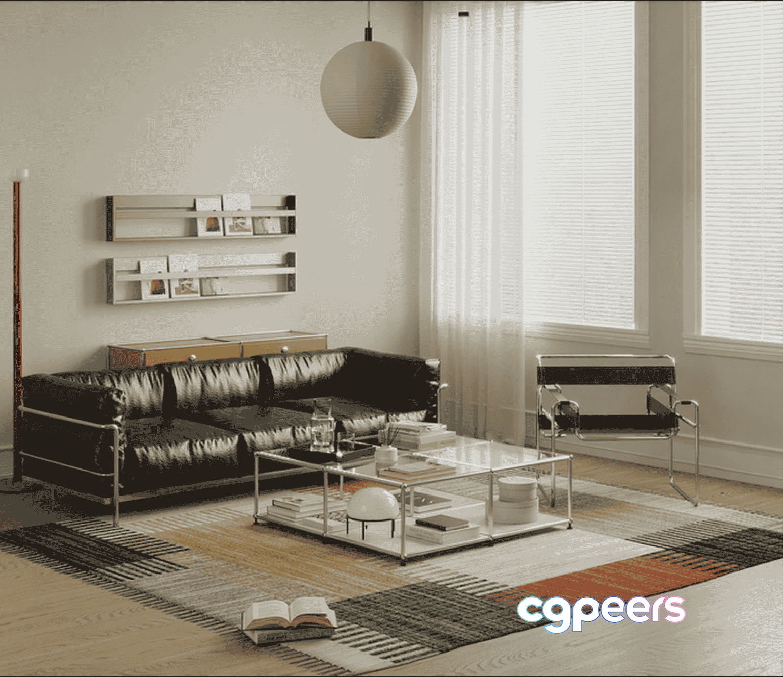 Modern Living Room 3D Model - 11408 - VRAY Render Modern Living Room 3D Model - 11408 - VRAY Render