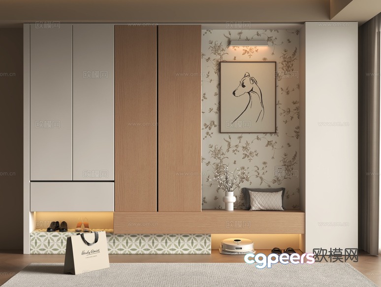 Cozy Modern Room 3D Model - 2653 - VRAY Render