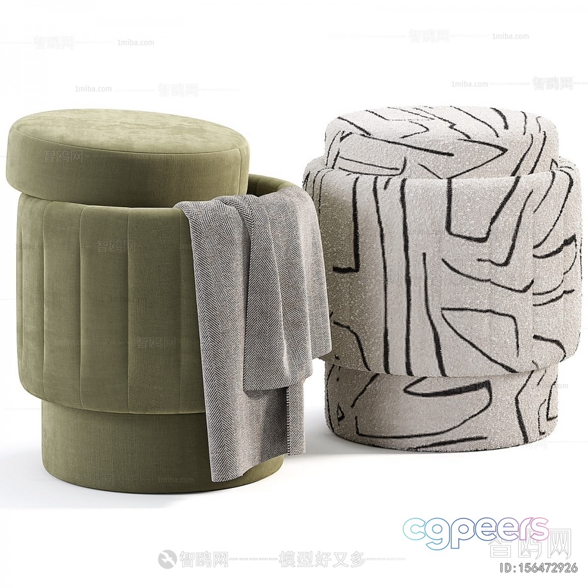 Modern Home Decor 3D Model - 19264 - VRAY Render