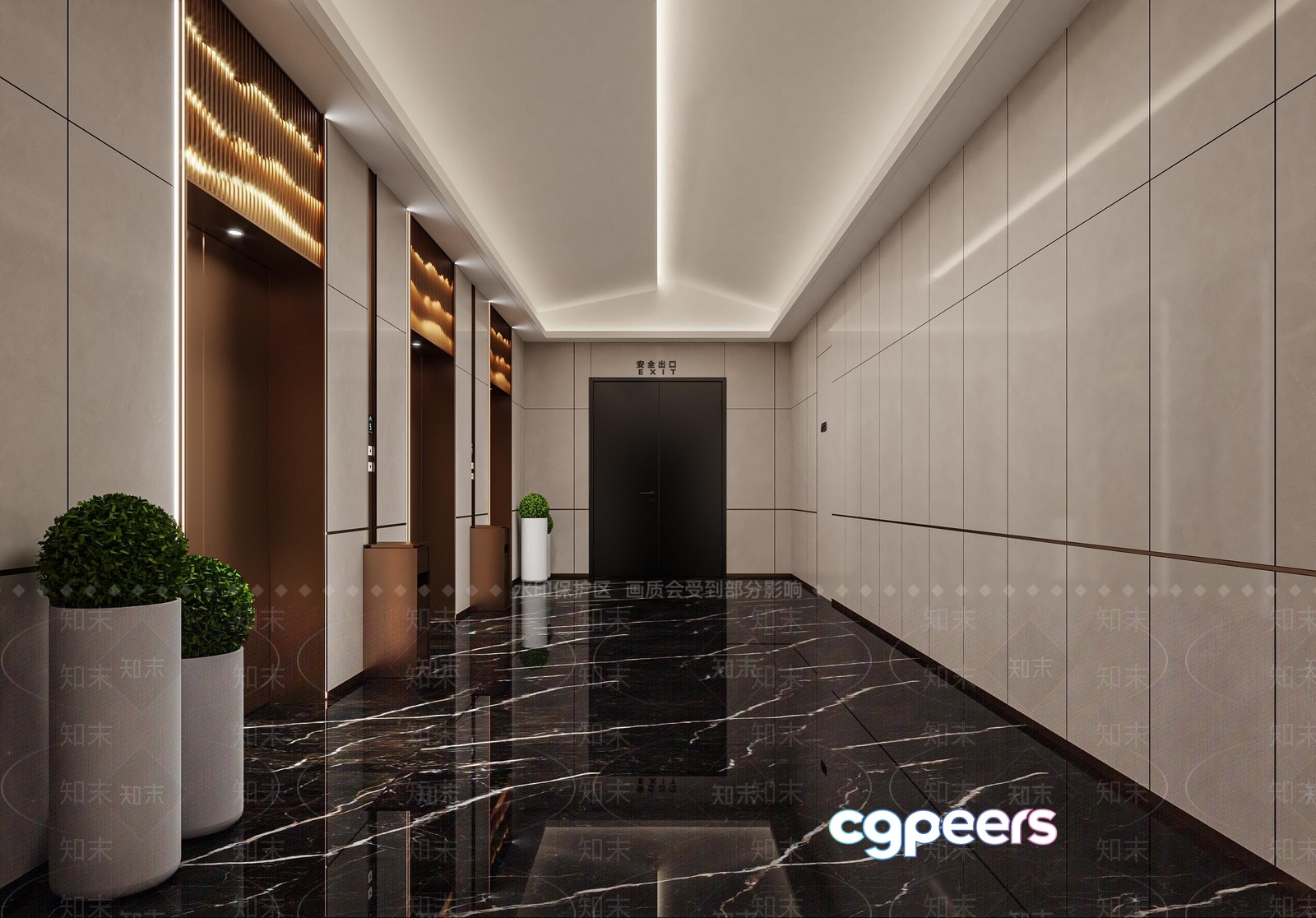 Modern Marble Floor 3D Model - 13682 - VRAY Render Modern Marble Floor 3D Model - 13682 - VRAY Render
