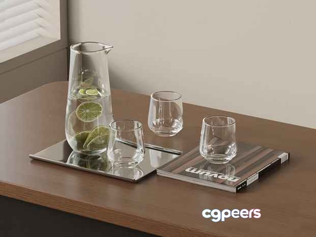 A Wooden Table 3D Model - 13929 - VRAY Render A Wooden Table 3D Model - 13929 - VRAY Render