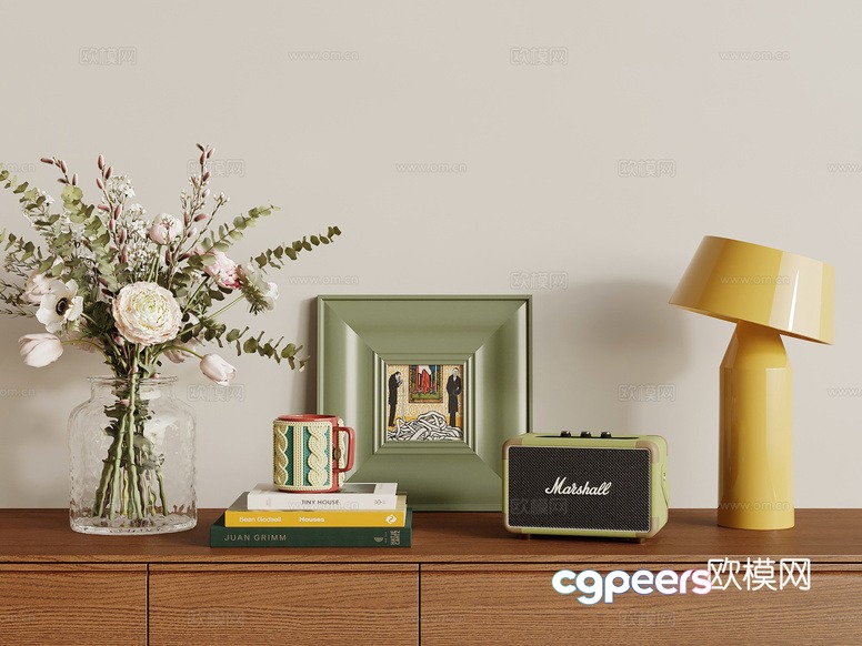 Cozy Home Decor 3D Model - 18325 - VRAY Render Cozy Home Decor 3D Model - 18325 - VRAY Render