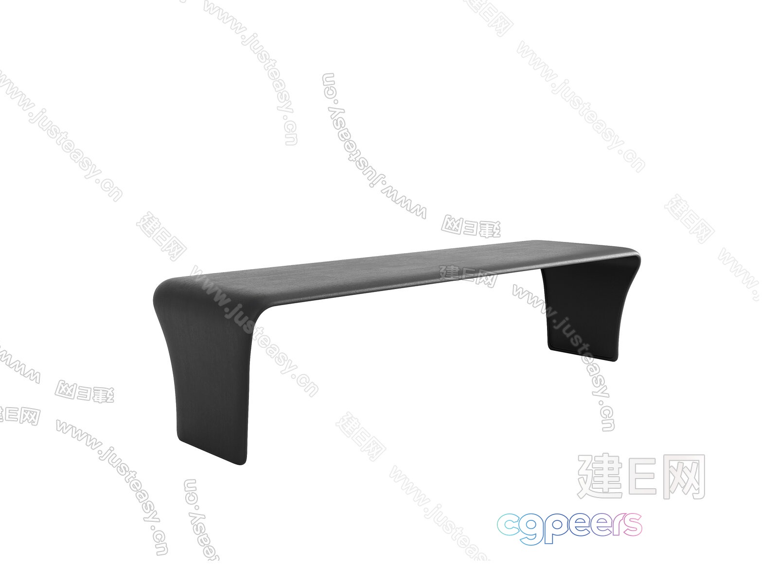 Modern Minimalist Bench 3D Model - 4793 - VRAY Render Modern Minimalist Bench 3D Model - 4793 - VRAY Render