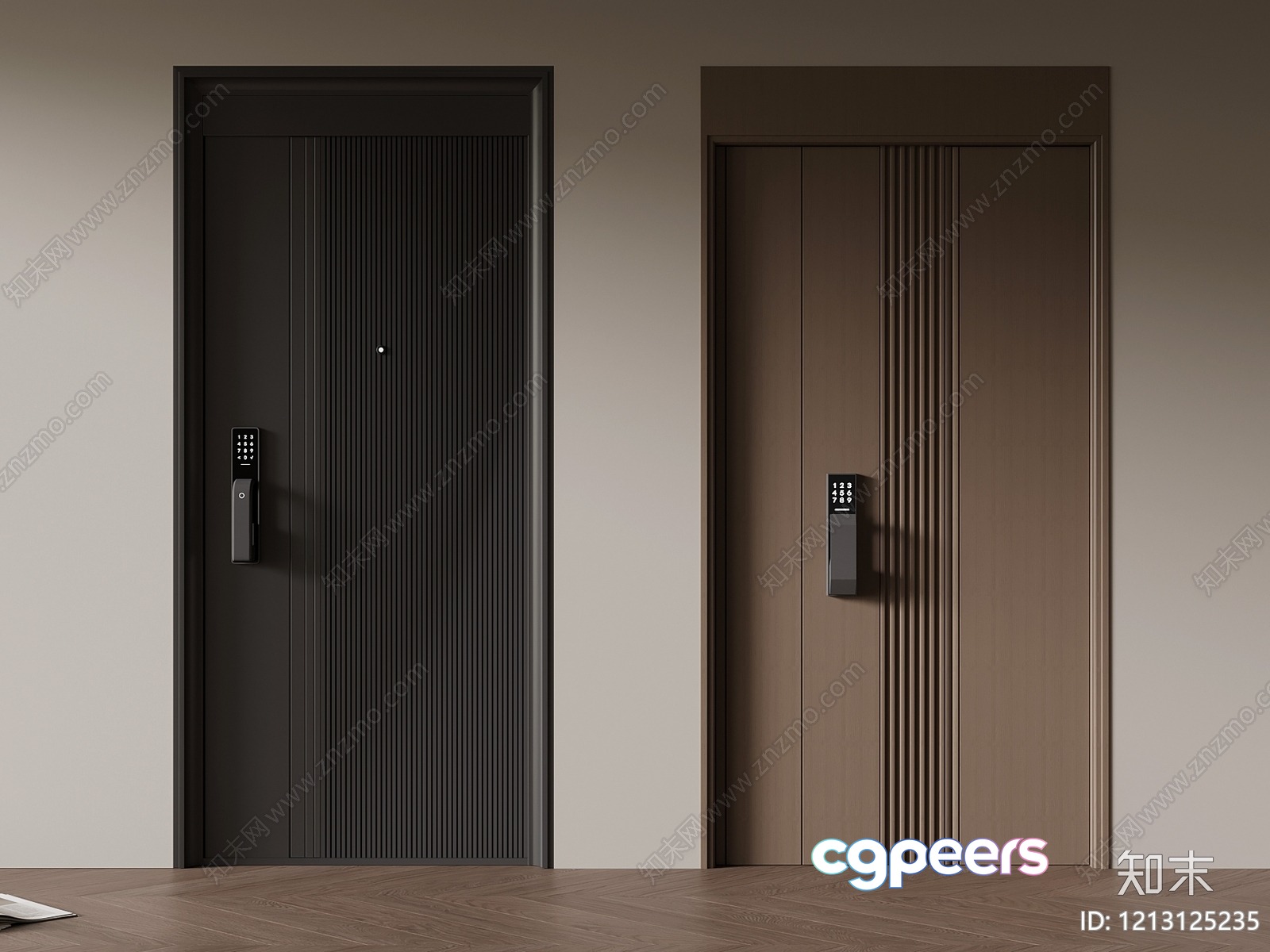 Modern Apartment Interior 3D Model - 4454 - VRAY Render Modern Apartment Interior 3D Model - 4454 - VRAY Render
