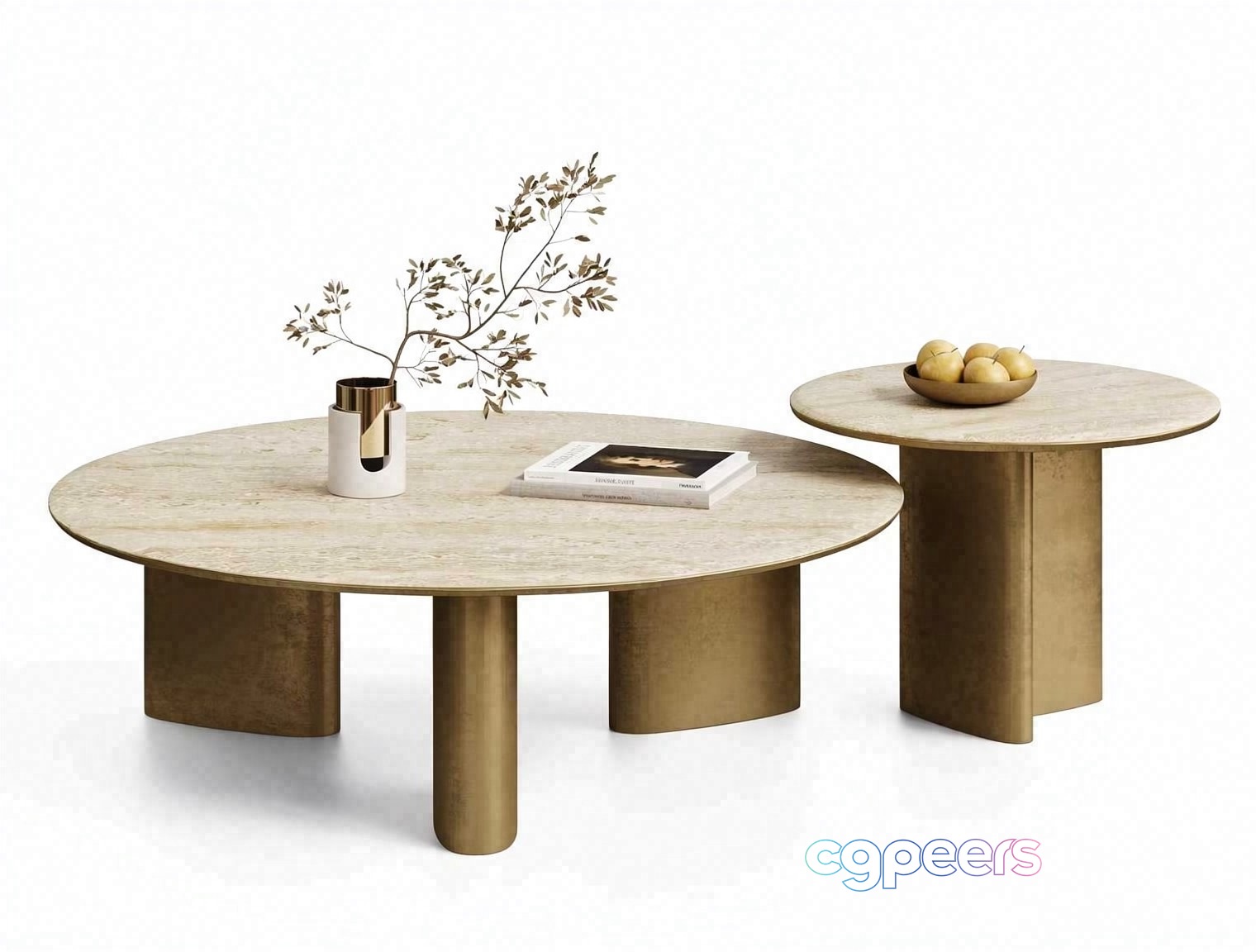 Modern Coffee Table 3D Model - 21773 - VRAY Render