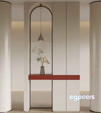 Modern Minimalist Design 3D Model - 3122 - VRAY Render