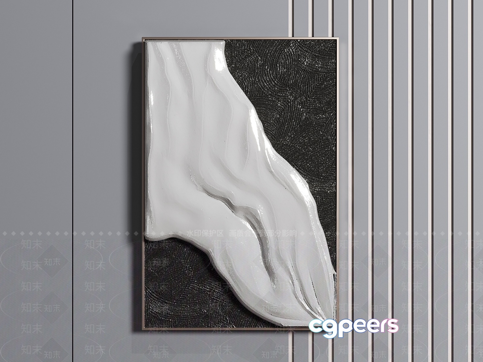 Abstract Art Piece 3D Model - 17436 - VRAY Render Abstract Art Piece 3D Model - 17436 - VRAY Render