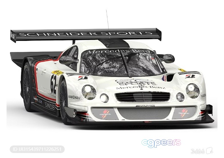 A Race Car 3D Model - 17683 - VRAY Render A Race Car 3D Model - 17683 - VRAY Render