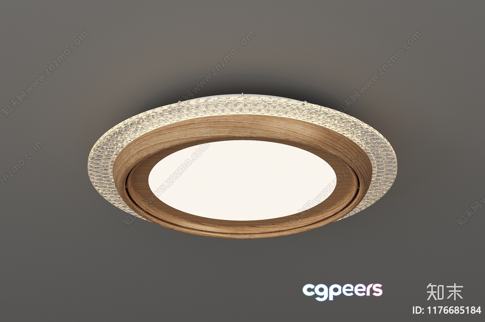 Modern Ceiling Light Fixture 3D Model - 12022 - CORONA Render