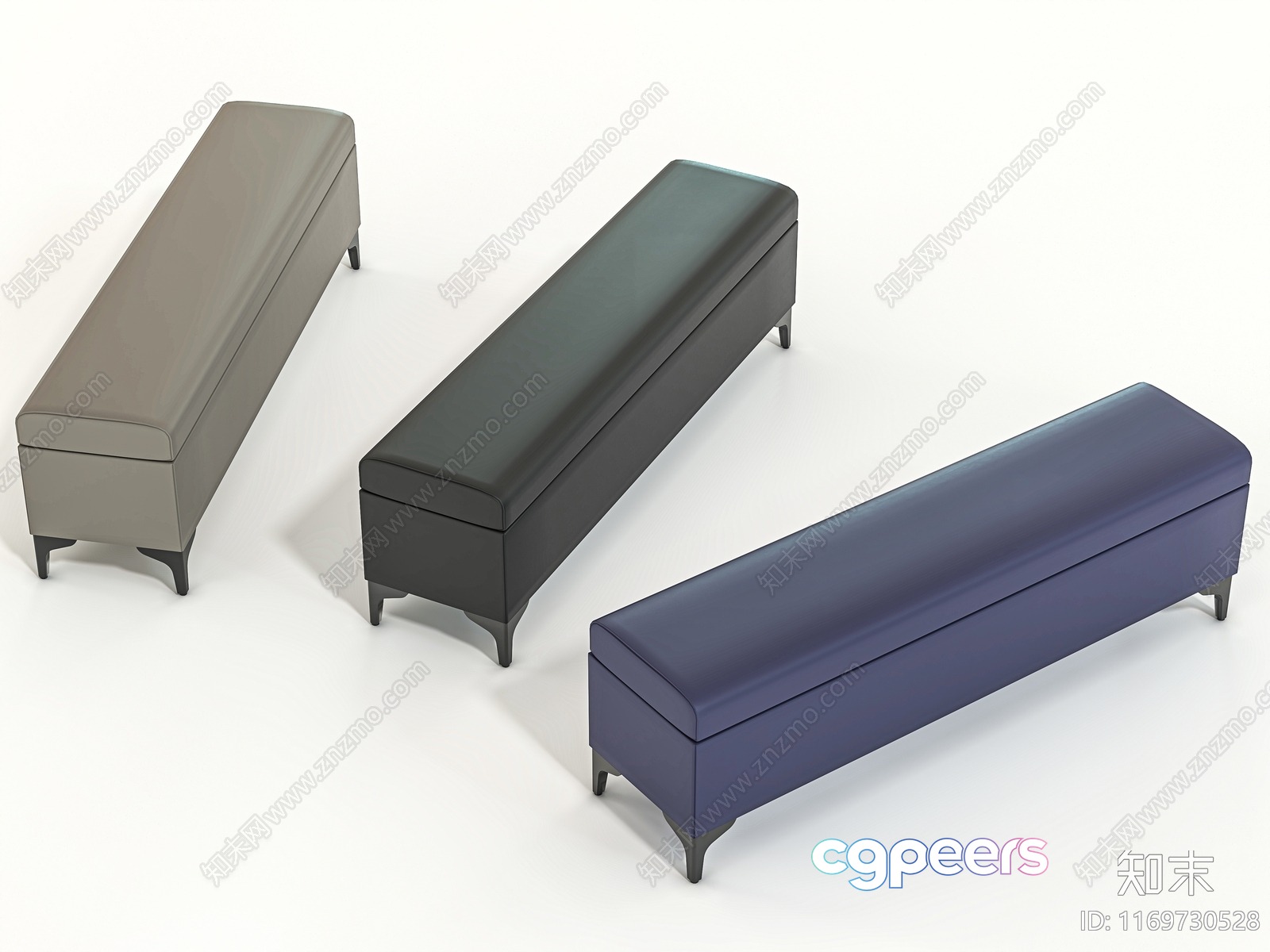 Modern Furniture Pieces 3D Model - 15209 - VRAY Render