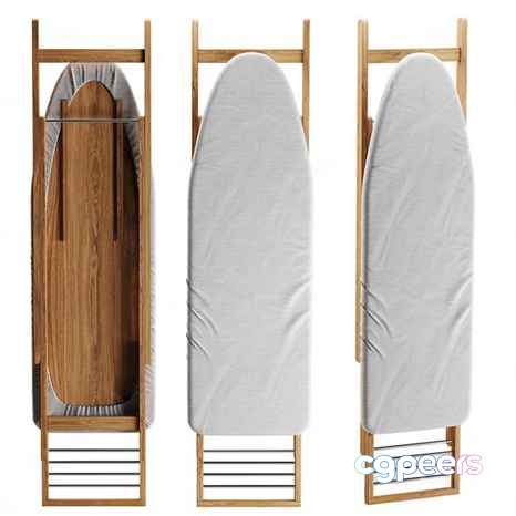 Ironing Board 3D Model - 16148 - CORONA Render