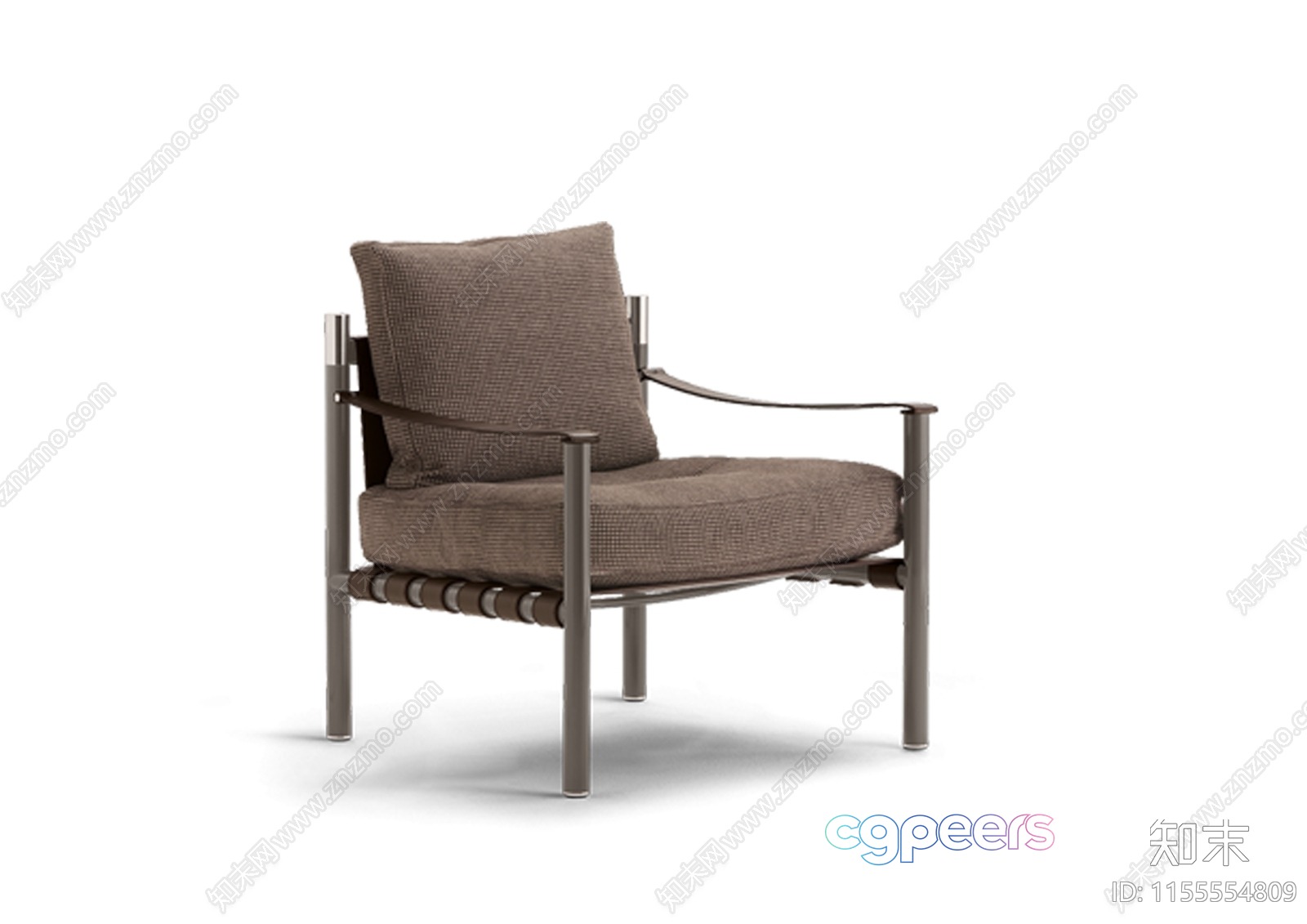 A Modern Armchair 3D Model - 15737 - VRAY Render