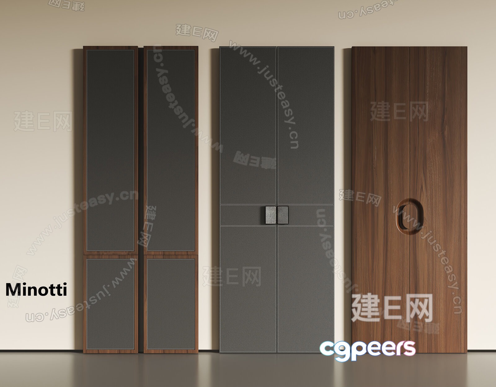 Modern Door Design 3D Model - 21016 - VRAY Render