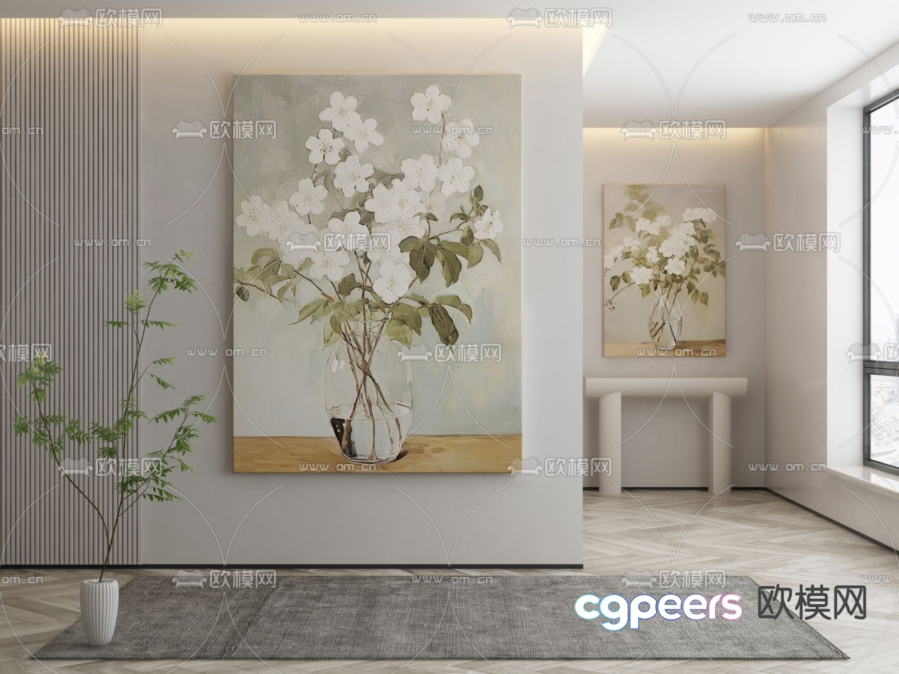 Modern Interior Design 3D Model - 11149 - VRAY Render