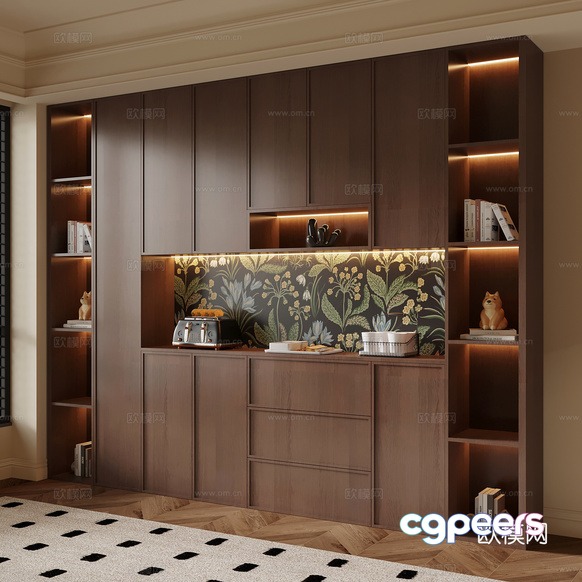 Modern Kitchen Design 3D Model - 11432 - VRAY Render Modern Kitchen Design 3D Model - 11432 - VRAY Render