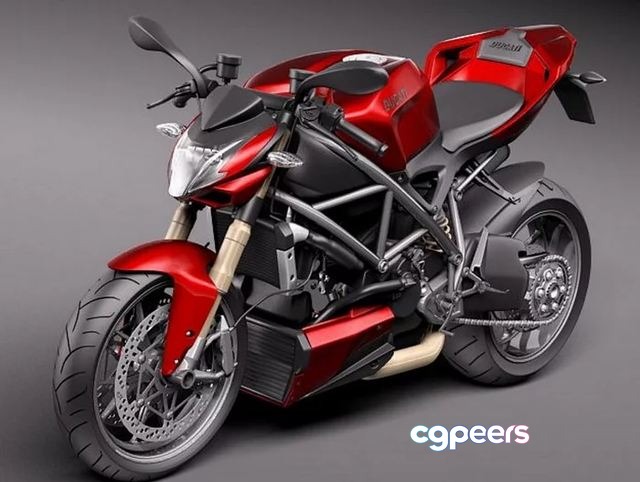 3D Game Assets - Ducati Streetfighter 2011 3D Game Assets - Ducati Streetfighter 2011