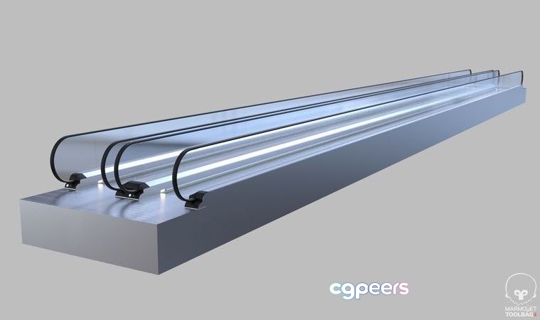 3D Game Assets - Horizontal Autowalk LMSRP-1400 3D Game Assets - Horizontal Autowalk LMSRP-1400
