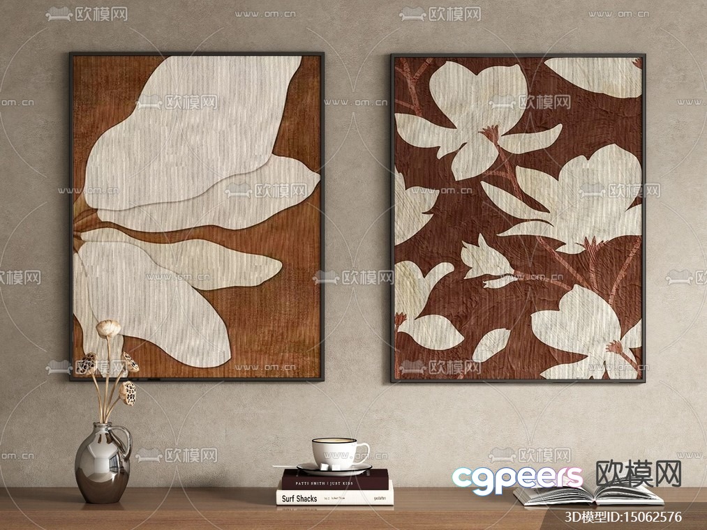 Cozy Living Room 3D Model - 4665 - VRAY Render