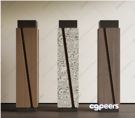 Modern Wooden Furniture 3D Model - 8077 - VRAY Render Modern Wooden Furniture 3D Model - 8077 - VRAY Render