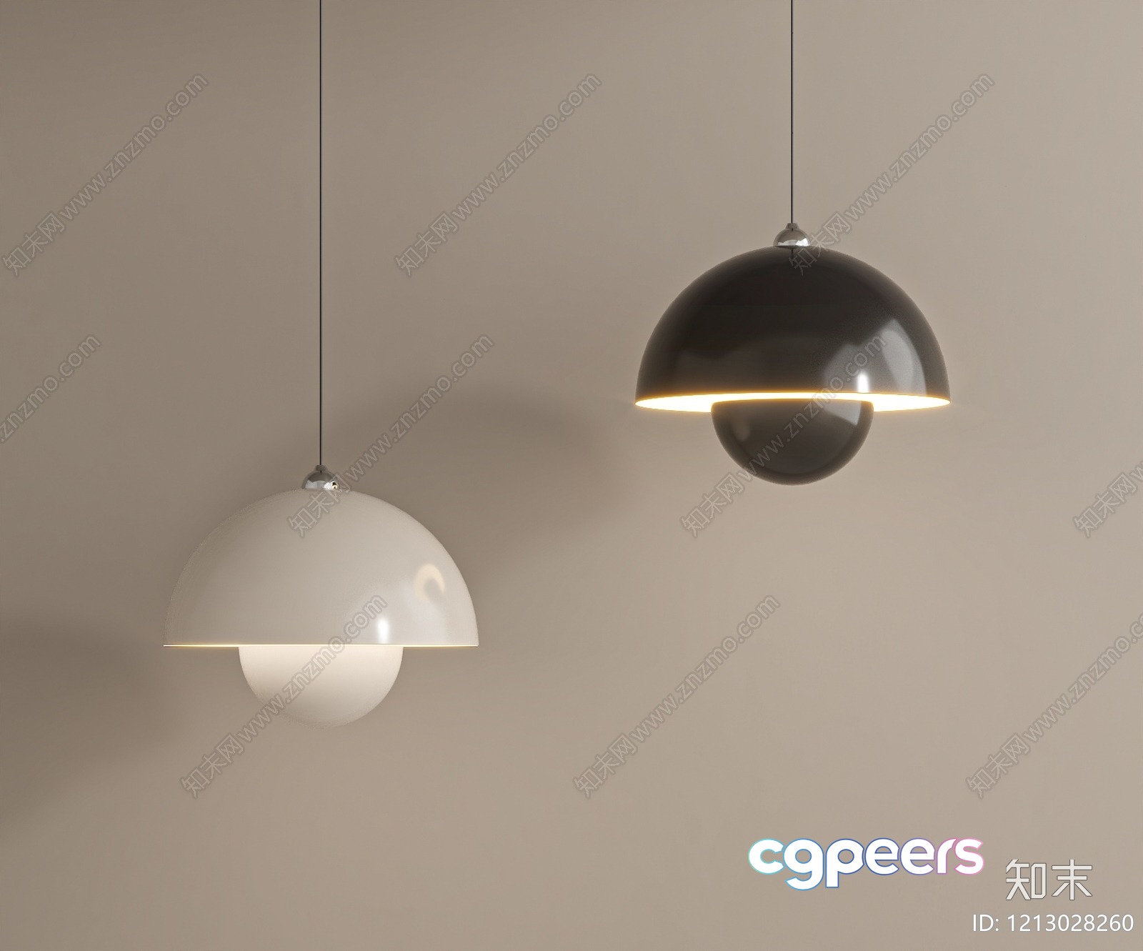 Modern Light Fixtures 3D Model - 6310 - VRAY Render Modern Light Fixtures 3D Model - 6310 - VRAY Render