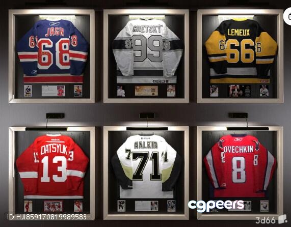 Hockey Jerseys 3D Model - 17930 - VRAY Render