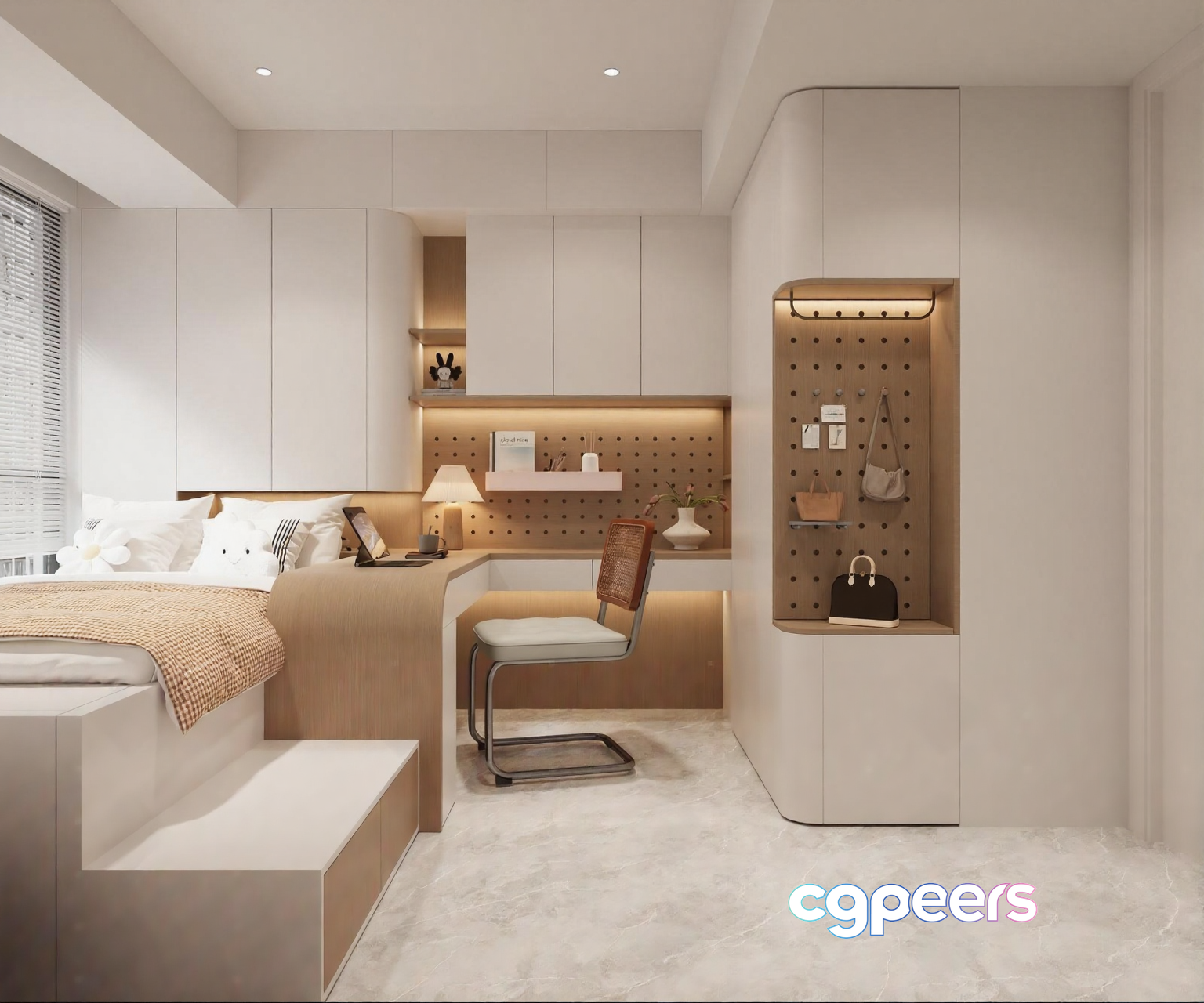 Cozy Bedroom 3D Model - 9987 - VRAY Render Cozy Bedroom 3D Model - 9987 - VRAY Render