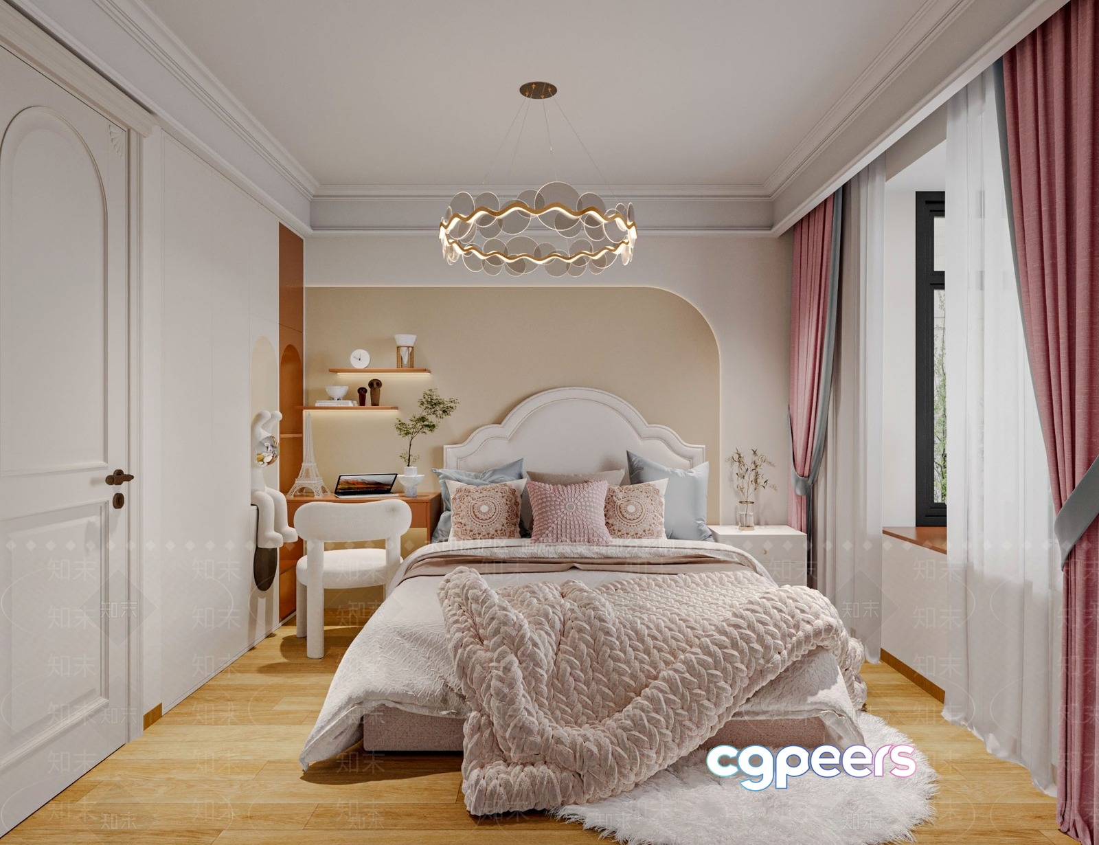 Cozy Bedroom 3D Model - 19213 - VRAY Render Cozy Bedroom 3D Model - 19213 - VRAY Render