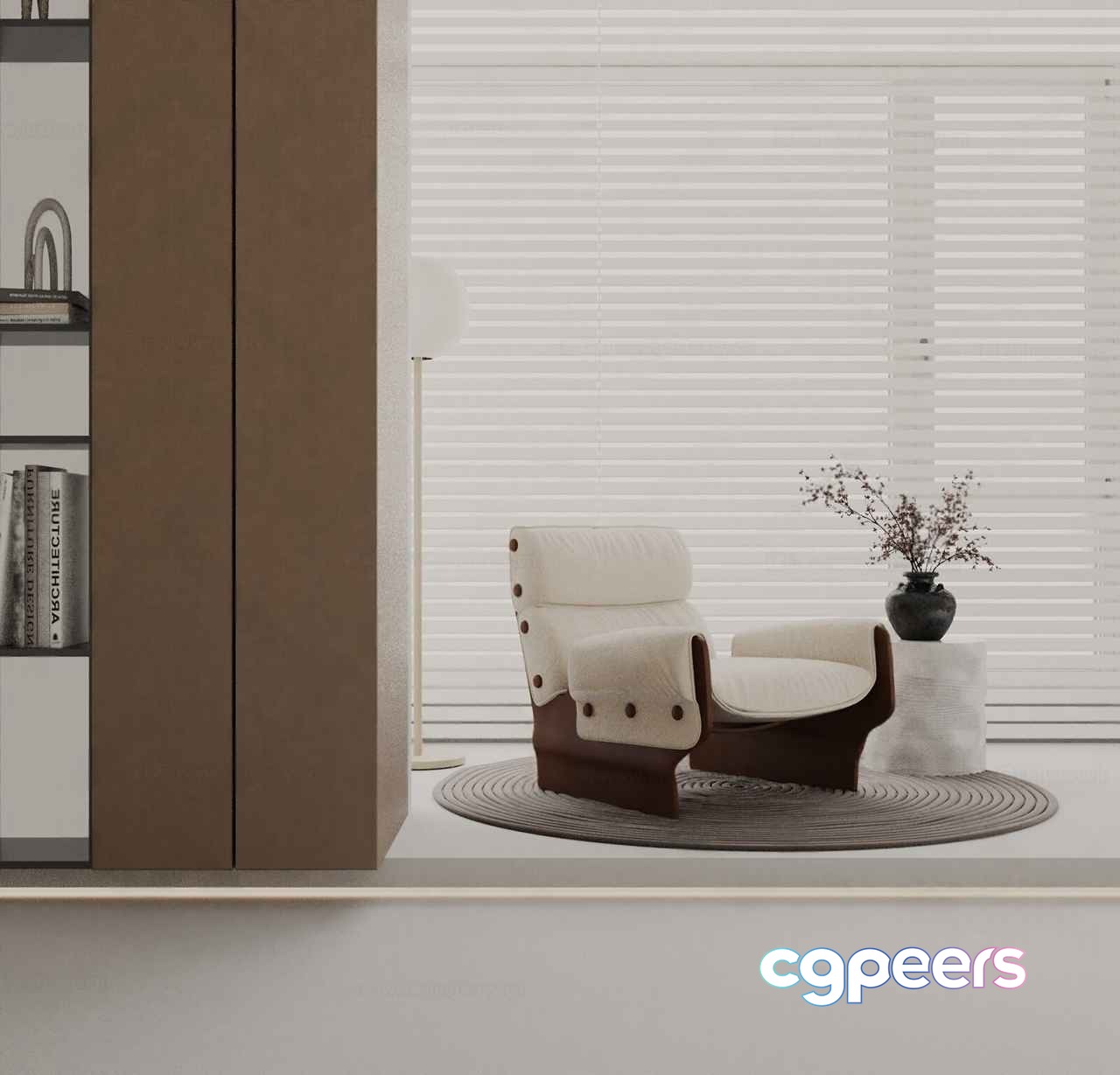 Modern Living Room 3D Model - 17933 - VRAY Render Modern Living Room 3D Model - 17933 - VRAY Render
