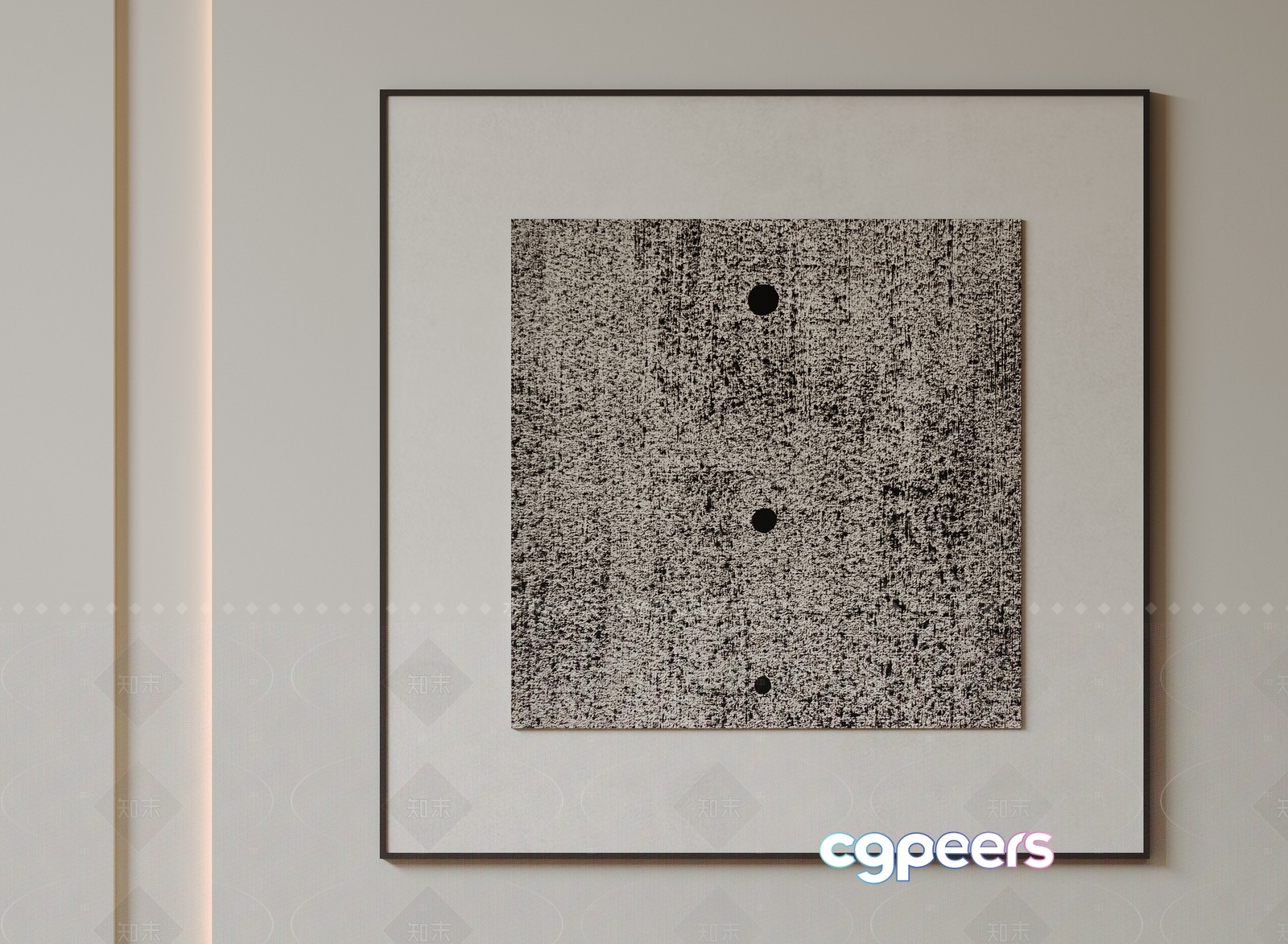 Abstract Art Piece 3D Model - 336 - CORONA Render Abstract Art Piece 3D Model - 336 - CORONA Render