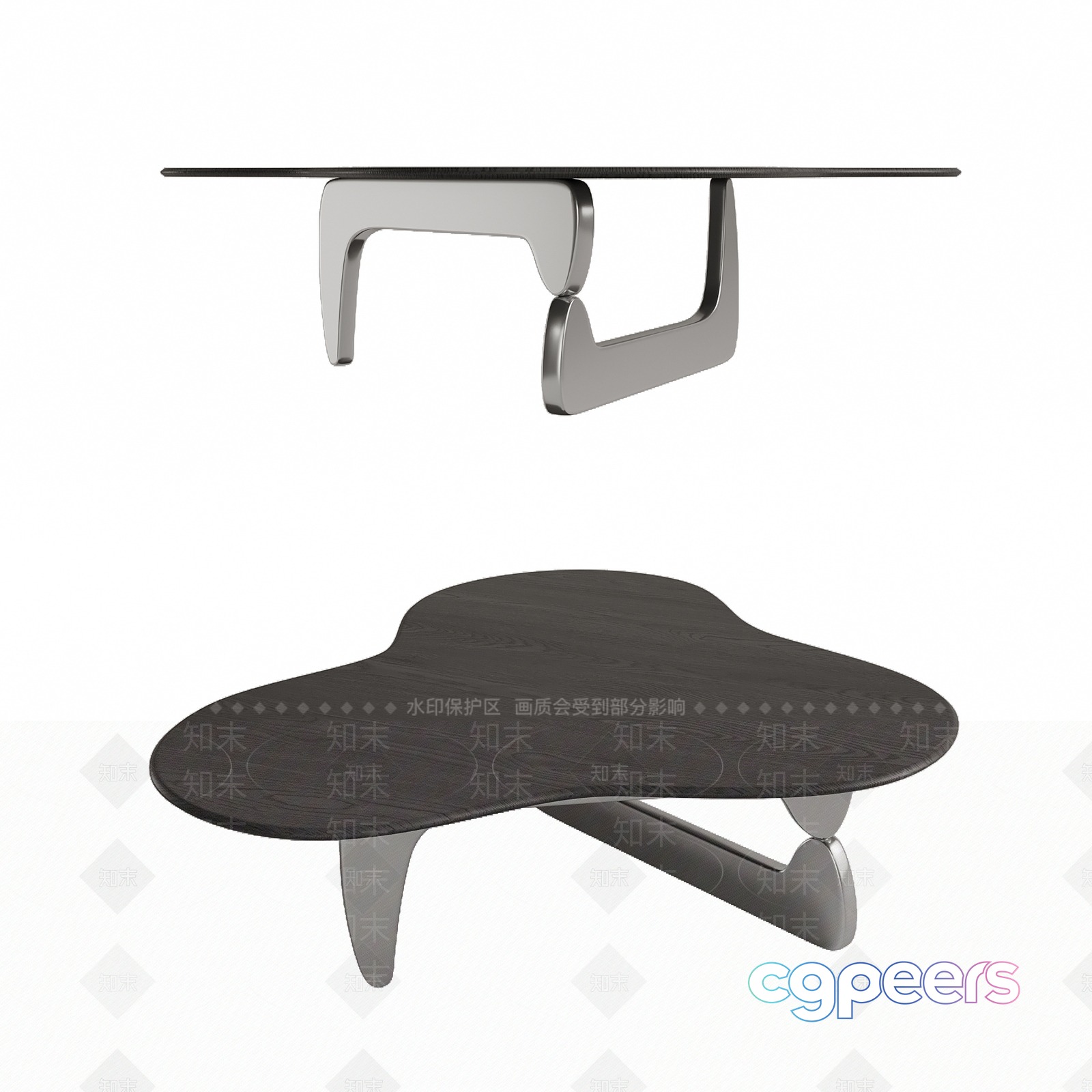 Modern Coffee Table 3D Model - 17739 - VRAY Render Modern Coffee Table 3D Model - 17739 - VRAY Render