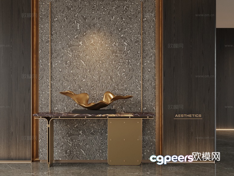 Modern Aesthetic Furniture 3D Model - 23413 - VRAY Render Modern Aesthetic Furniture 3D Model - 23413 - VRAY Render