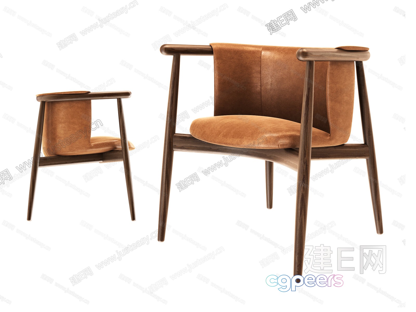 Wooden Chair 3D Model - 21410 - VRAY Render