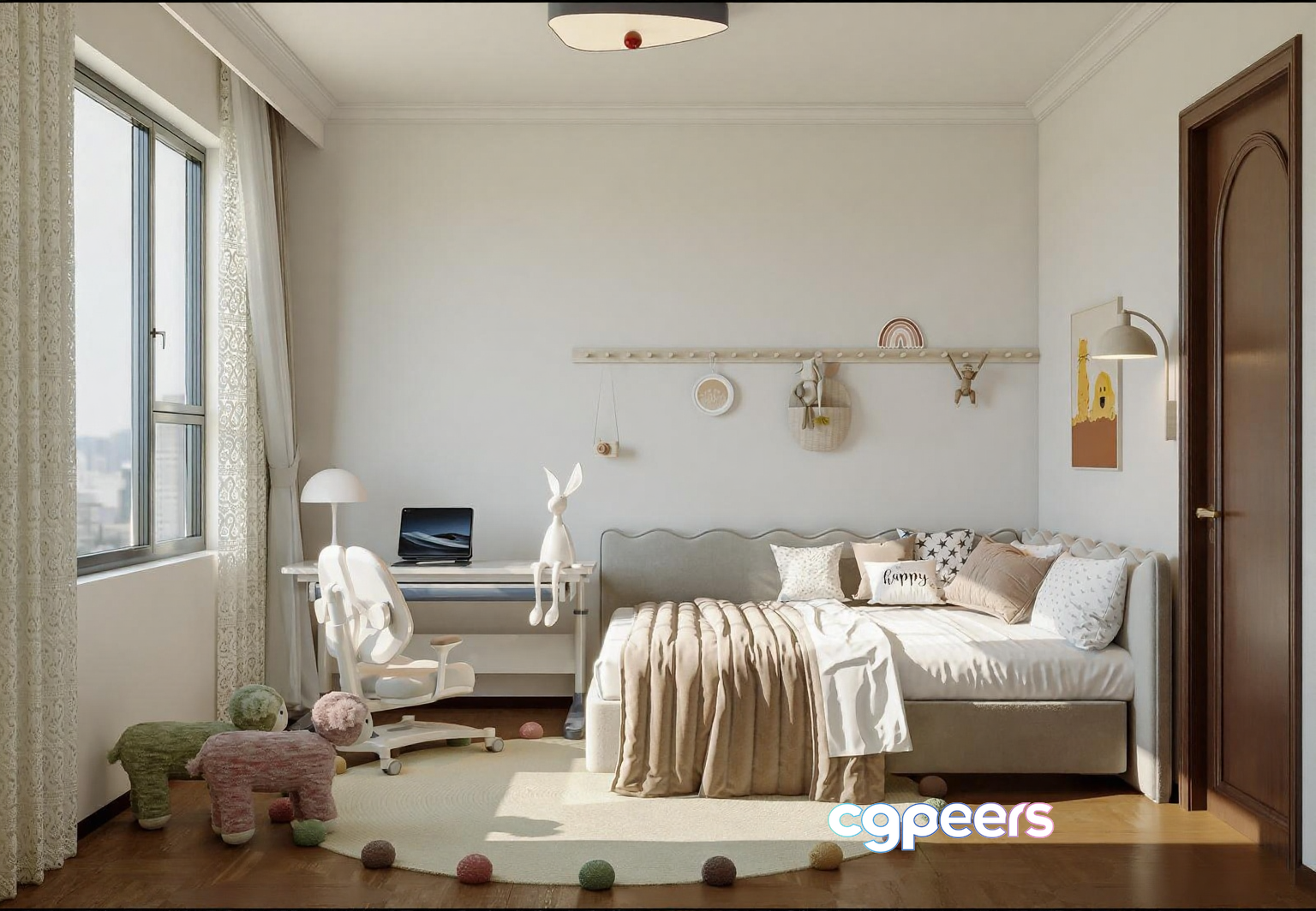 Cozy Children'S Bedroom 3D Model - 11987 - CORONA Render Cozy Children'S Bedroom 3D Model - 11987 - CORONA Render