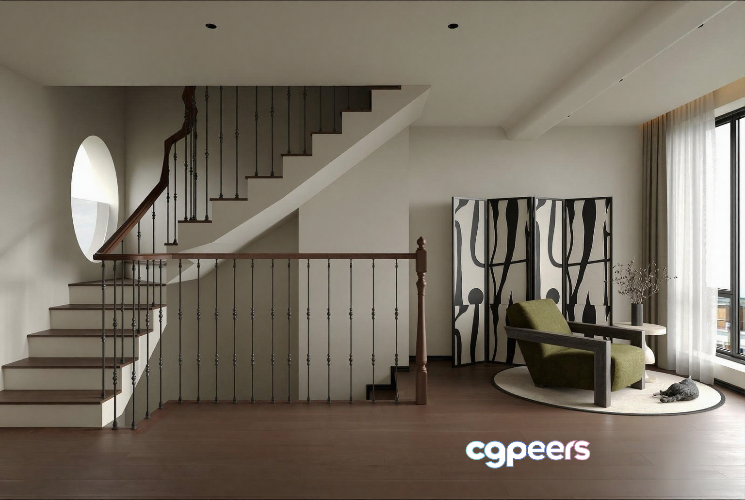 Modern Living Room 3D Model - 11009 - CORONA Render Modern Living Room 3D Model - 11009 - CORONA Render