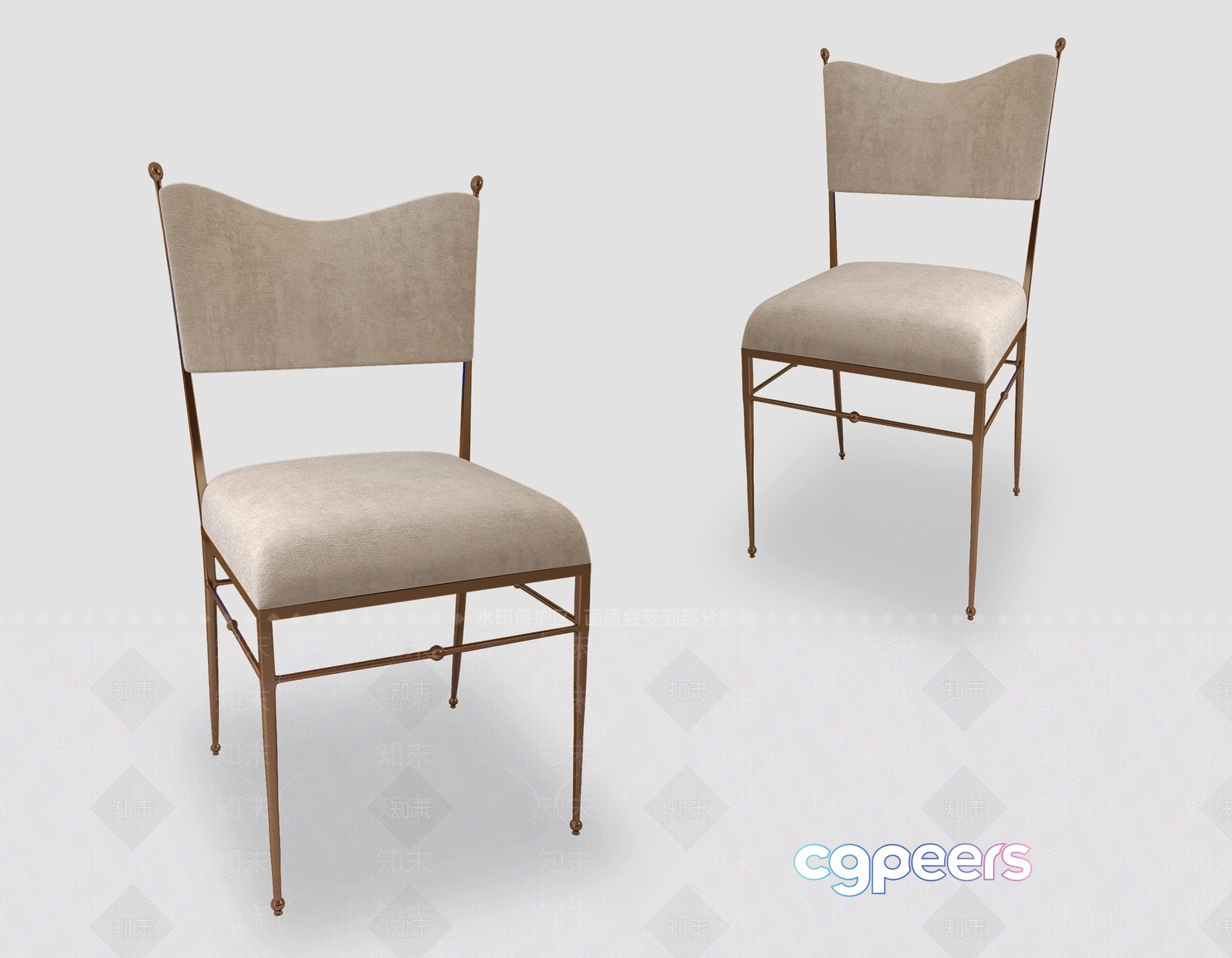 Modern Dining Chairs 3D Model - 12489 - VRAY Render Modern Dining Chairs 3D Model - 12489 - VRAY Render