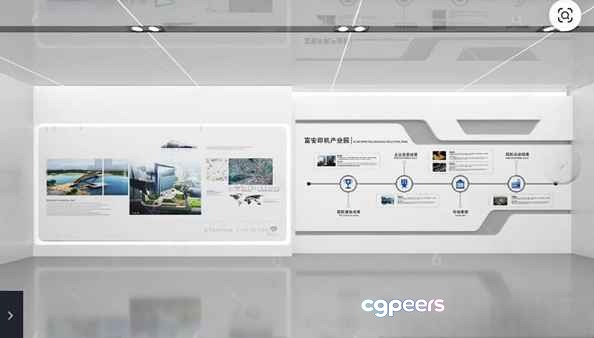 Modern Art Gallery 3D Model - 12893 - VRAY Render Modern Art Gallery 3D Model - 12893 - VRAY Render