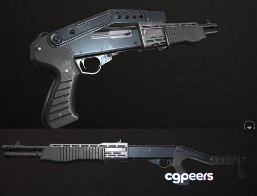 3D Game Assets - FRANCHI SPAS-12 3D Game Assets - FRANCHI SPAS-12