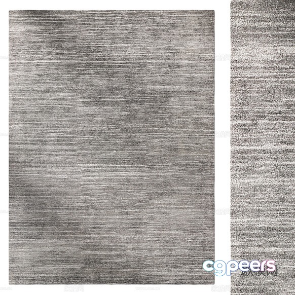 A Gray Rug With A Subtle Pattern 3D Model - 3689 - CORONA Render