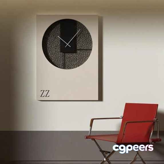 Modern Living Room 3D Model - 13590 - VRAY Render
