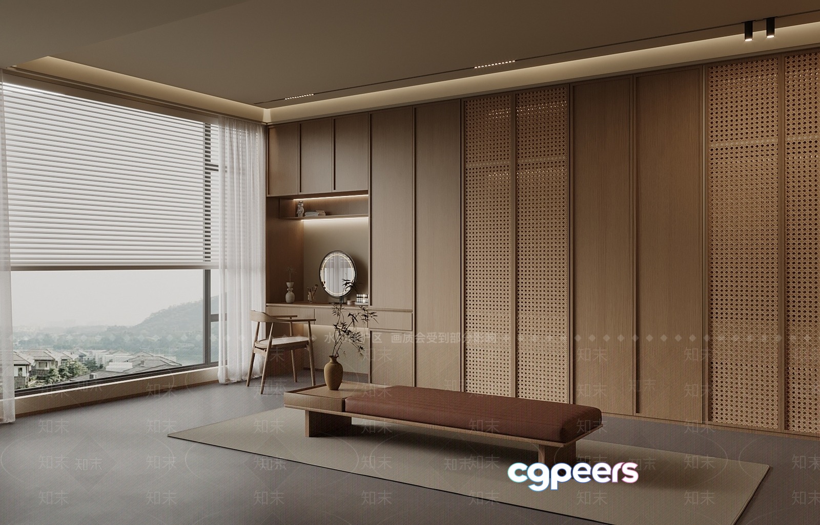 Modern Minimalist Room 3D Model - 15759 - VRAY Render Modern Minimalist Room 3D Model - 15759 - VRAY Render