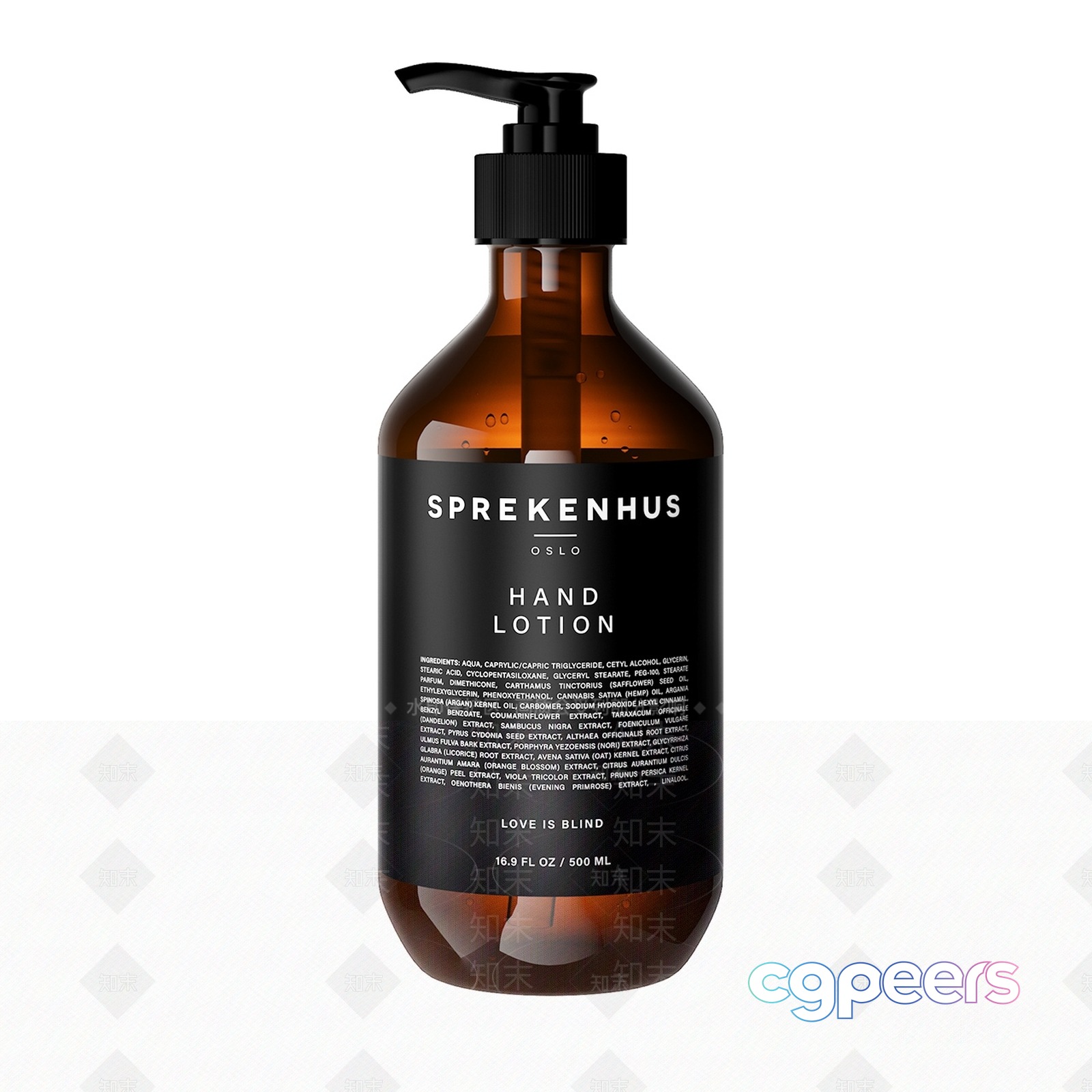 Hand Lotion Bottle 3D Model - 18269 - VRAY Render Hand Lotion Bottle 3D Model - 18269 - VRAY Render