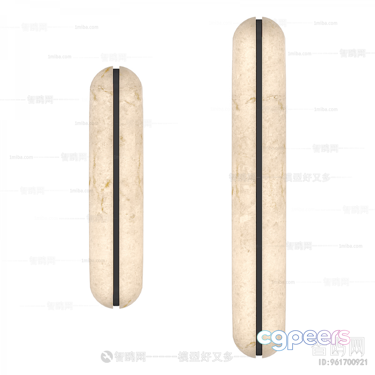 A Pair Of Door Handles 3D Model - 10465 - CORONA Render A Pair Of Door Handles 3D Model - 10465 - CORONA Render