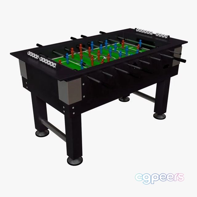 3D Game Assets - Foosball Table 3D Game Assets - Foosball Table