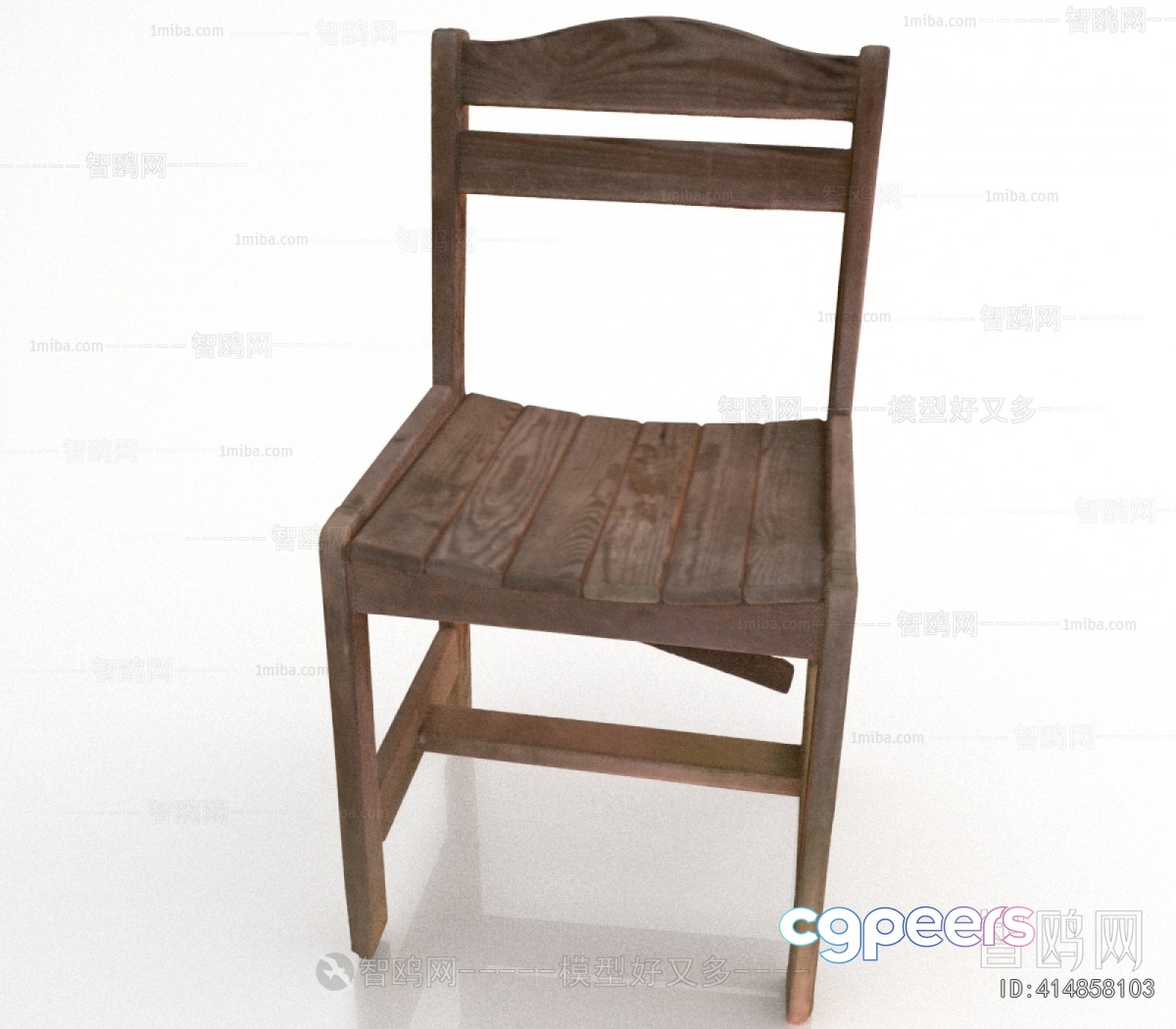 Wooden Chair 3D Model - 18713 - VRAY Render Wooden Chair 3D Model - 18713 - VRAY Render