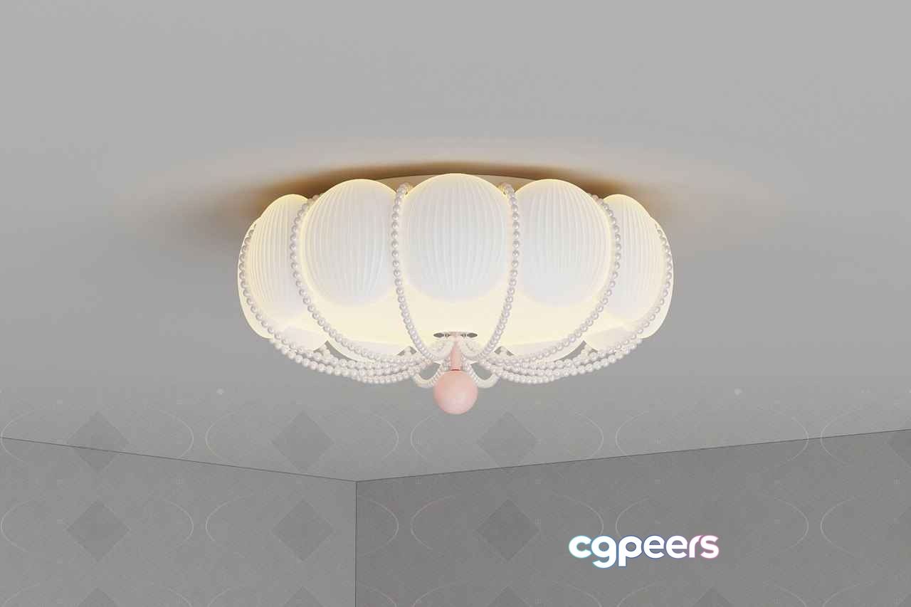 A Light Fixture 3D Model - 11906 - VRAY Render