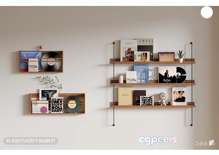 Cozy Music Nook 3D Model - 3994 - VRAY Render