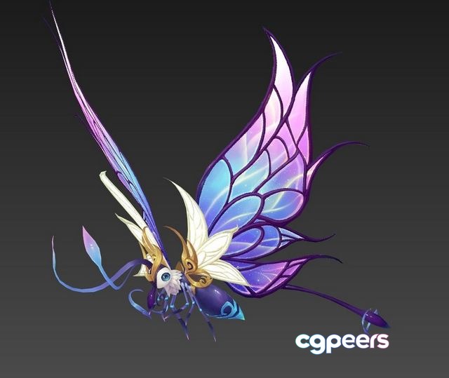 3D Game Assets - Butterfly 3D Game Assets - Butterfly