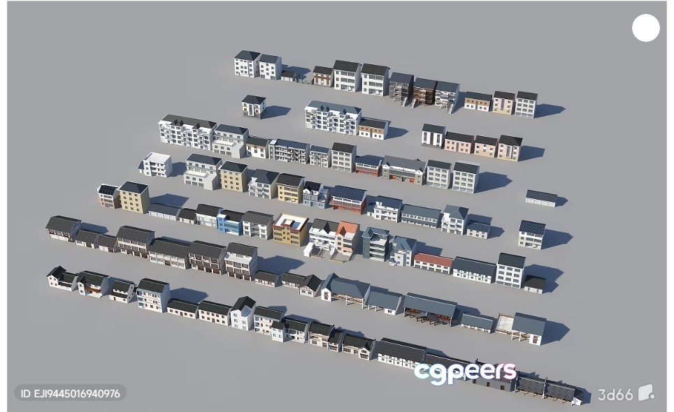 3D Models Of Houses 3D Model - 6989 - VRAY Render 3D Models Of Houses 3D Model - 6989 - VRAY Render