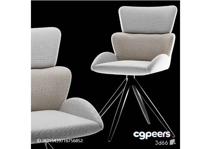 Modern Office Chair 3D Model - 3684 - VRAY Render Modern Office Chair 3D Model - 3684 - VRAY Render