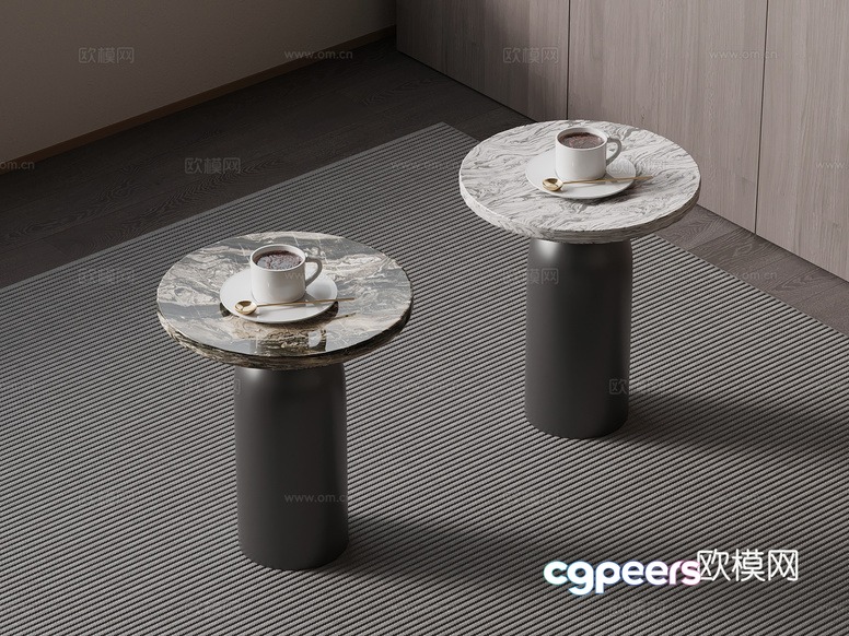 Modern Small Tables 3D Model - 6783 - VRAY Render